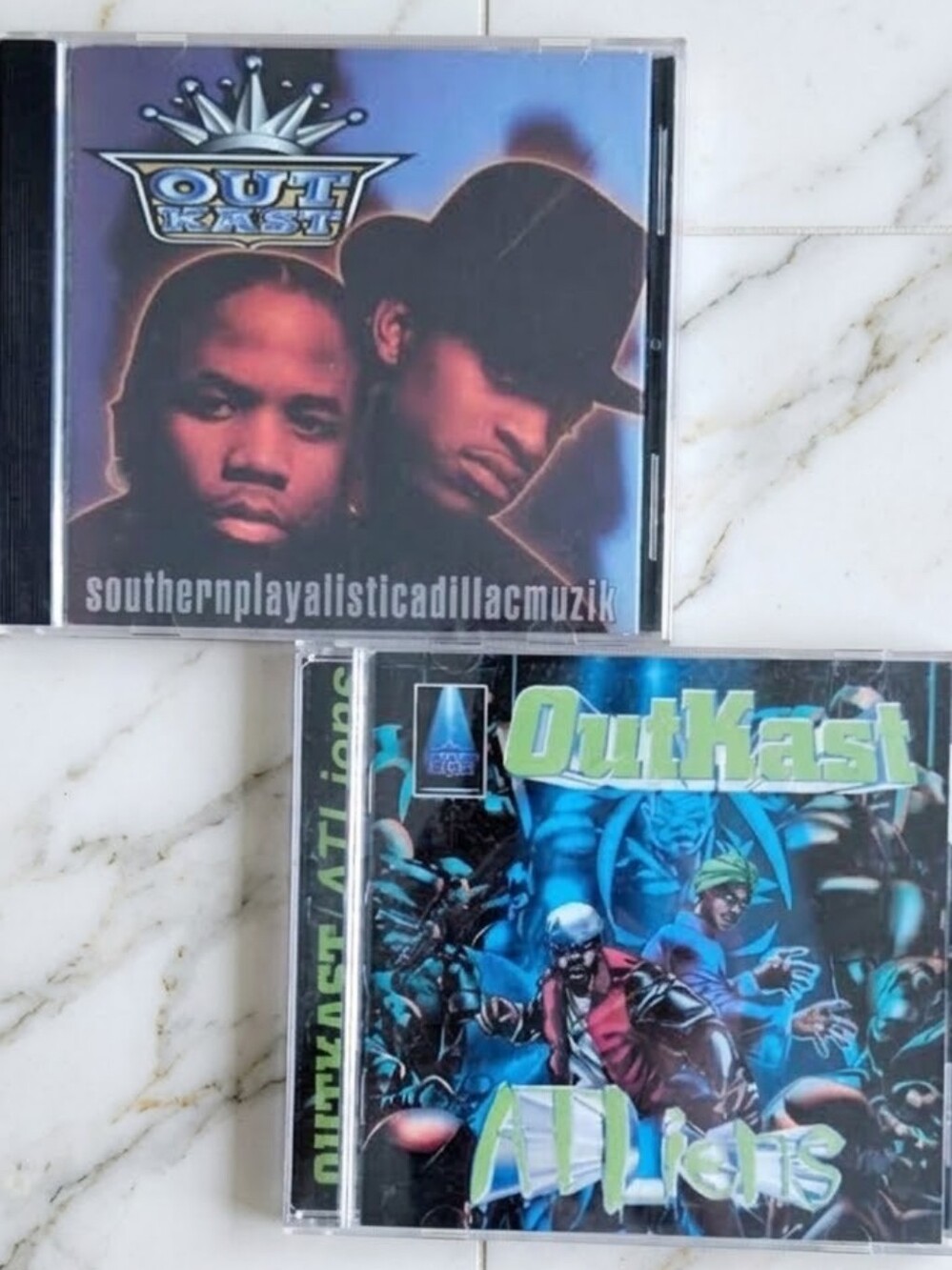 OutKast 90s CD Lot: ATLiens + Debut Album | tested No Skips